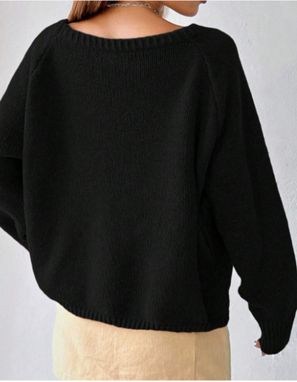 Comfort Off-Shoulder Pullover