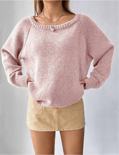 Comfort Off-Shoulder Pullover