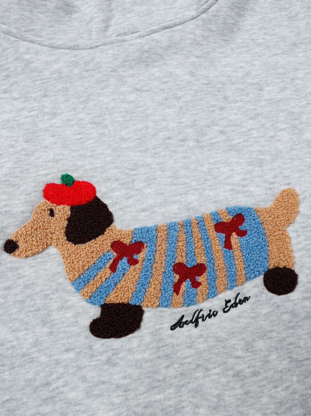 Cartoon Puppy Hoodie