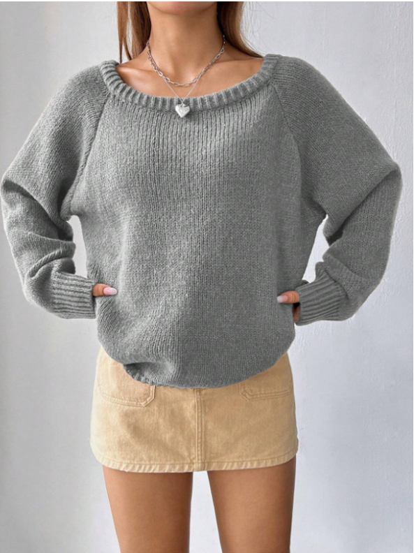 Comfort Off-Shoulder Pullover