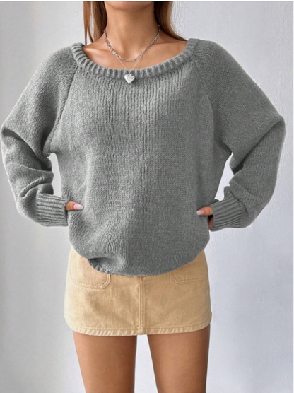 Comfort Off-Shoulder Pullover