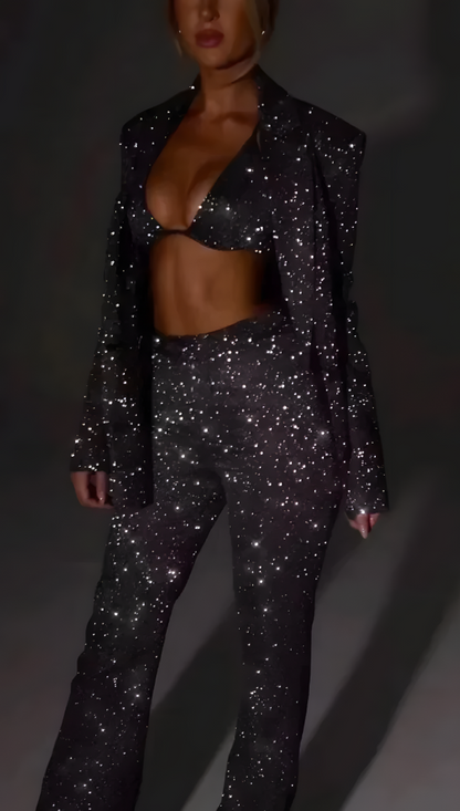 KYLIE - GLITTER PARTY-SUIT