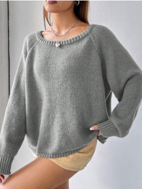 Comfort Off-Shoulder Pullover