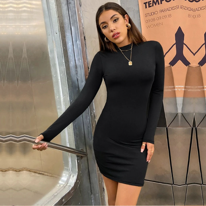 Chic Ember Sweater Dress