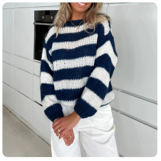 Anna | Striped Sweater