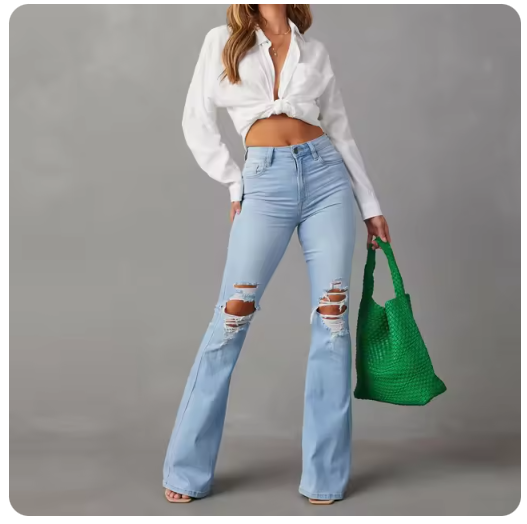 High Street Flare Broek