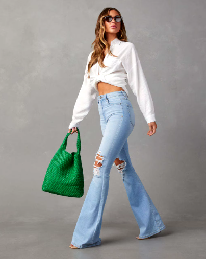 High Street Flare Broek